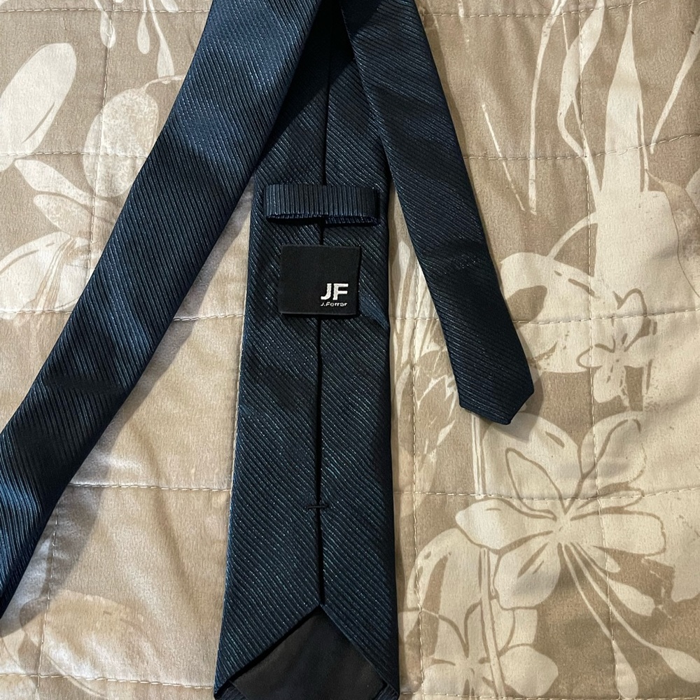 Teal necktie